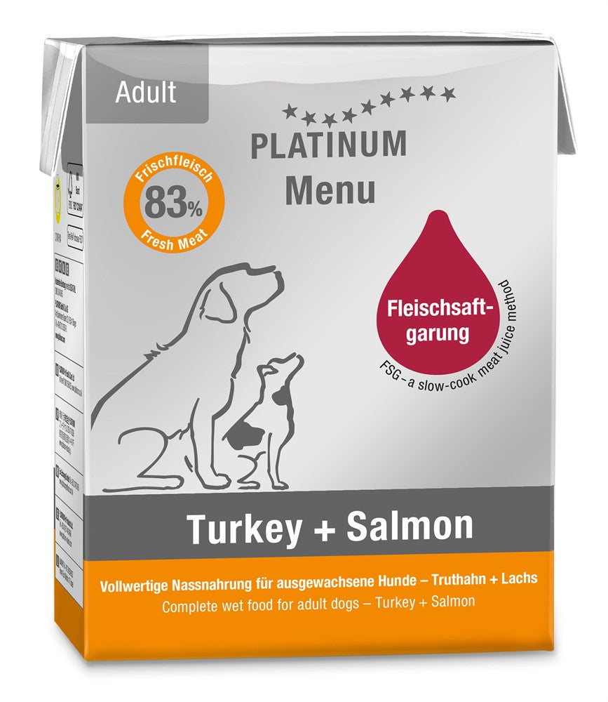 Platinum MENU Turkey+Salmon Våtfoder