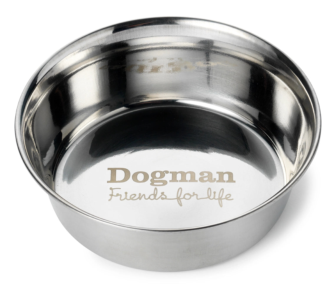 Dogman Matskål Heavy Rostfri