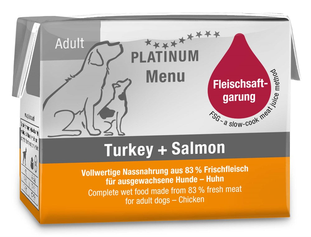 Platinum MENU Turkey+Salmon Våtfoder