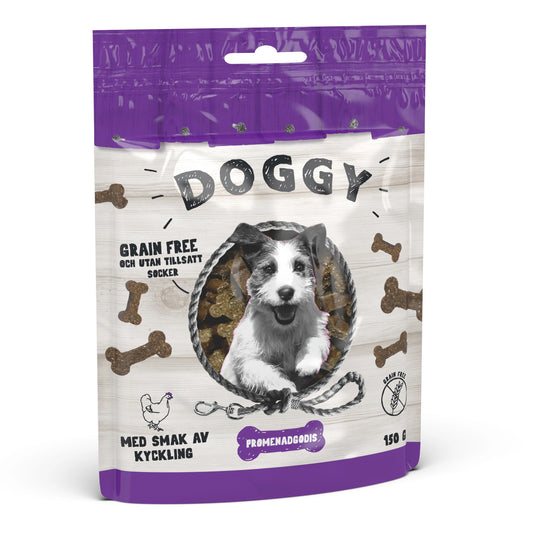 Doggy Hundgodis Hundgodis Grain Free med Kyckling 150g