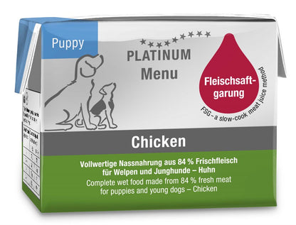 Platinum MENU Puppy Chicken Våtfoder