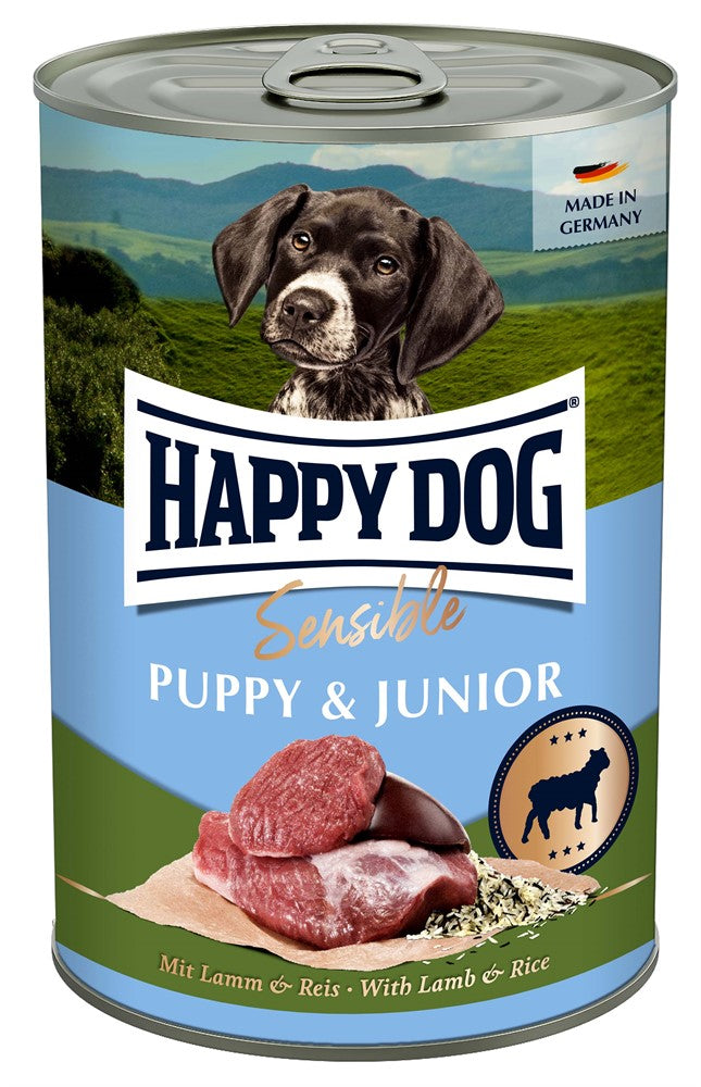 HappyDog Valp våtfoder lamm