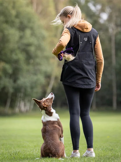 Uhip Regular Pro Dog Trainer Vest Jet Black