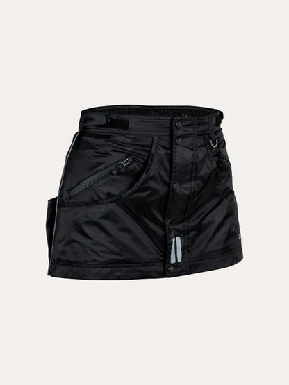Uhip Regular Sport Mini Skirt Jet Black