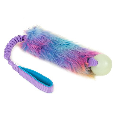 Zayma Craft Kampleksak Faux fur bungee with Chuckit! Max Glow med pip