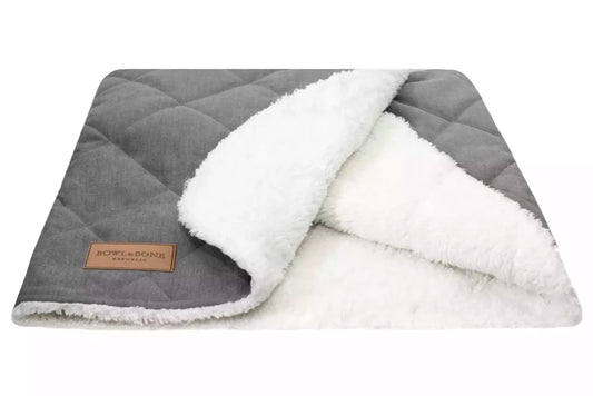 BOWL & BONE DOG SLEEPING BAG DREAMY GREY