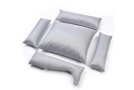 BOWL & BONE CORDUROY DOG BED DECO GREY