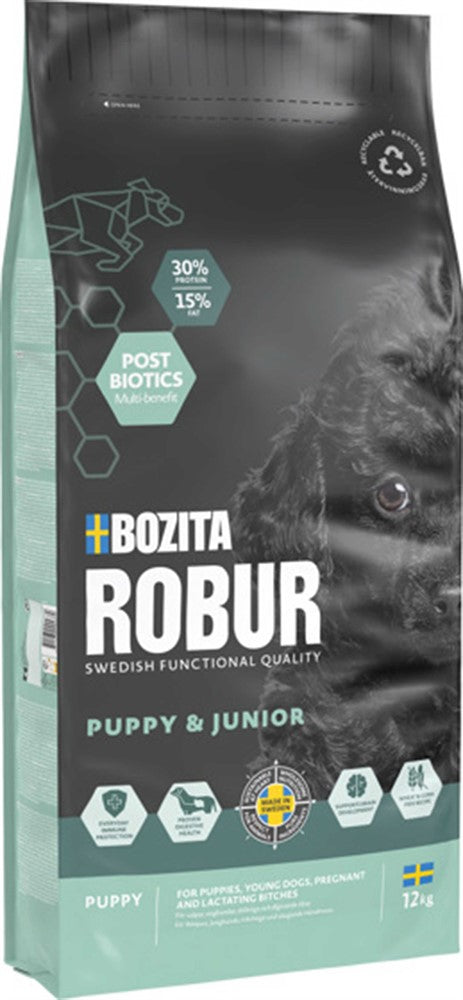 Bozita Robur Puppy & Junior Torrfoder 12kg