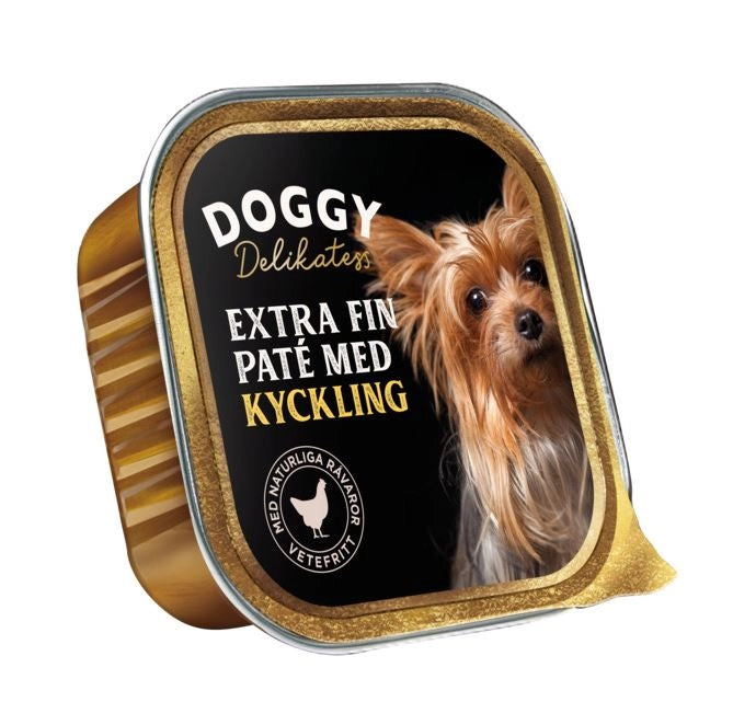 Doggy Delikatess Paté Våtfoder 150 g