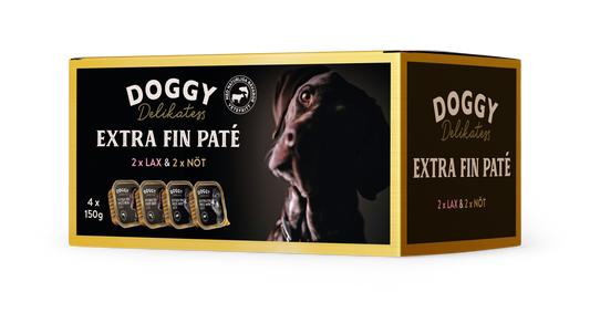 Doggy Delikatess Paté Våtfoder 4x150g