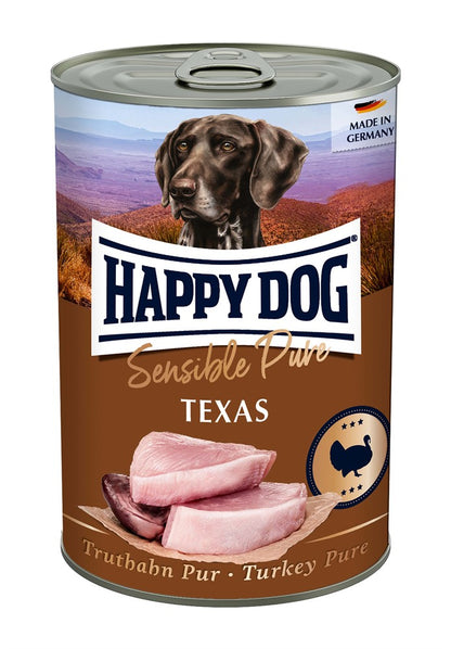 HappyDog våtfoder Texas 100% kalkon