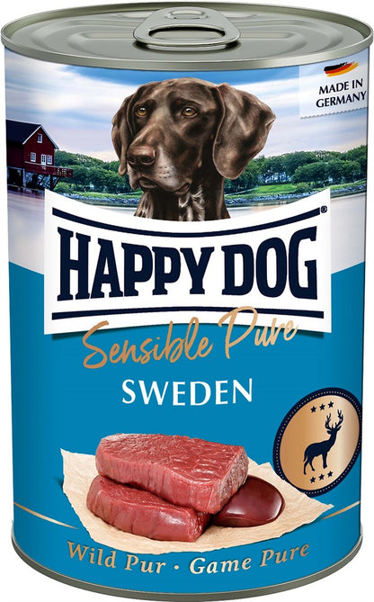 HappyDog Våtfoder Sweden 100% vilt