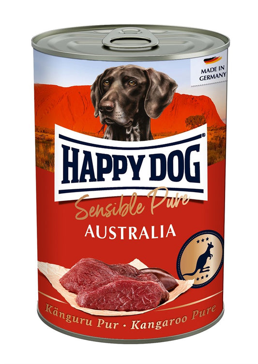 HappyDog Våtfoder Australia 100% känguru 400 g