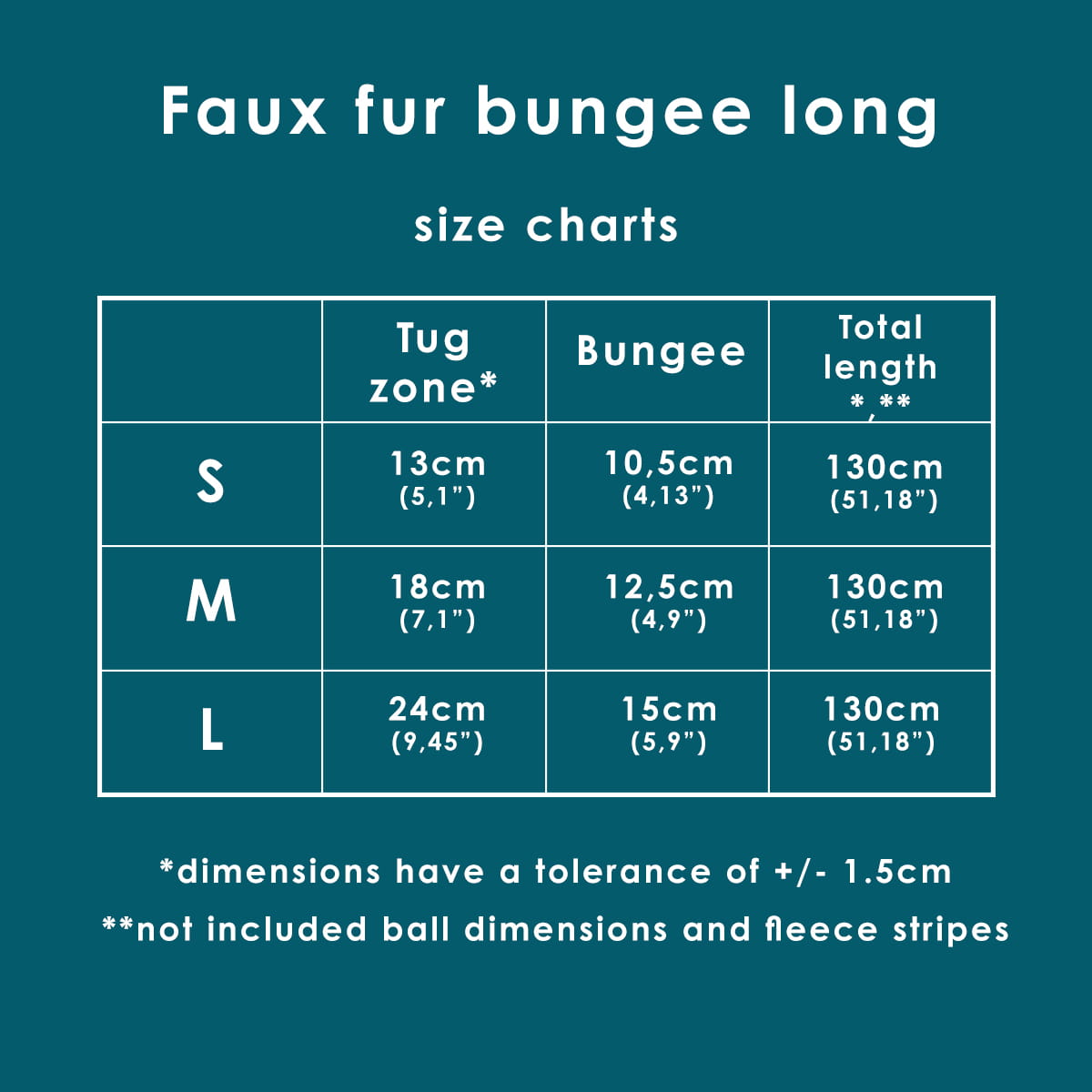 Zayma Craft Kampleksak Faux fur bungee long med fleece Utan pip