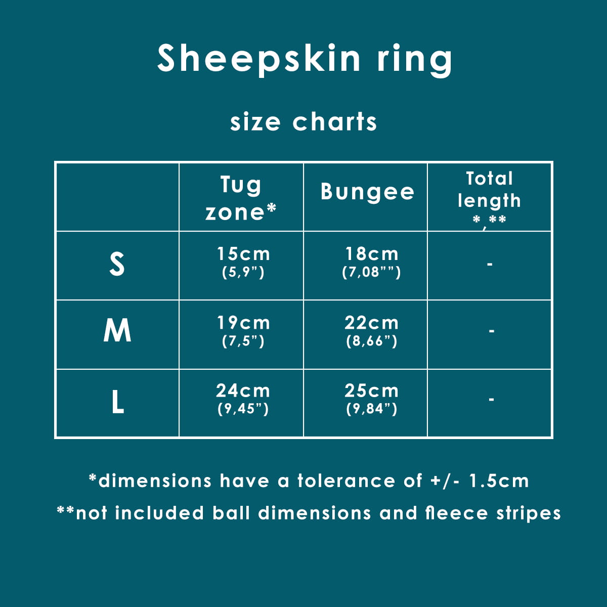 Zayma Craft Kampleksak Sheepskin ring med Pip