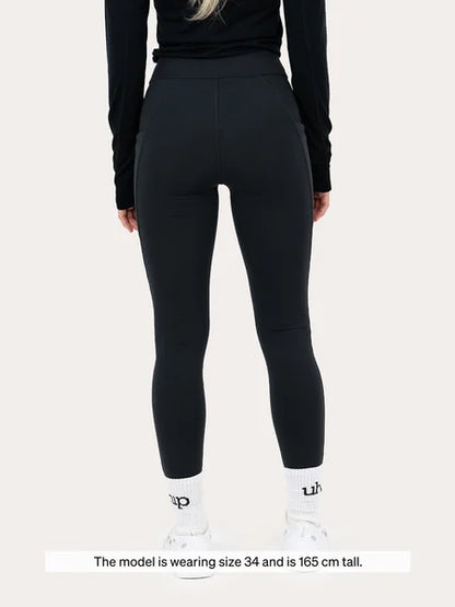 UHIP Windstopper Tights Jet Black