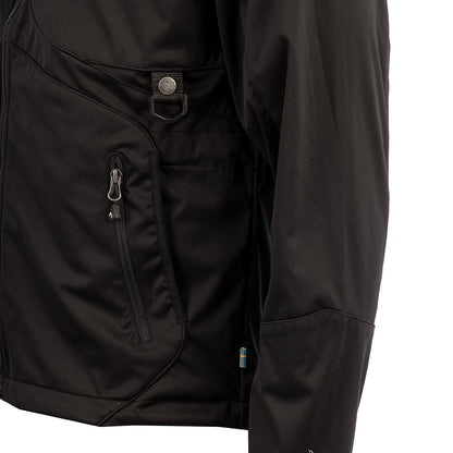 Arrak Outdoor Akka Softshell Jacka Herr Svart