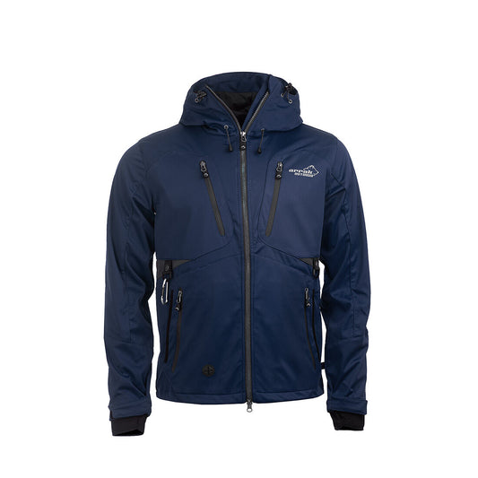 Arrak Outdoor Akka Shoftshelljacka Herr Marinblå