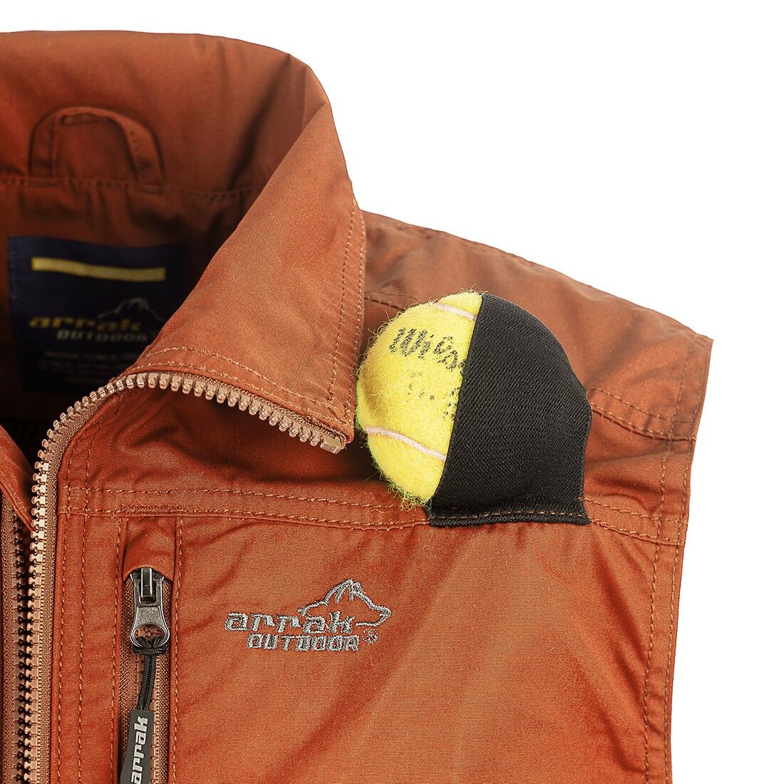 Arrak Outdoor Competition väst dam burnt orange