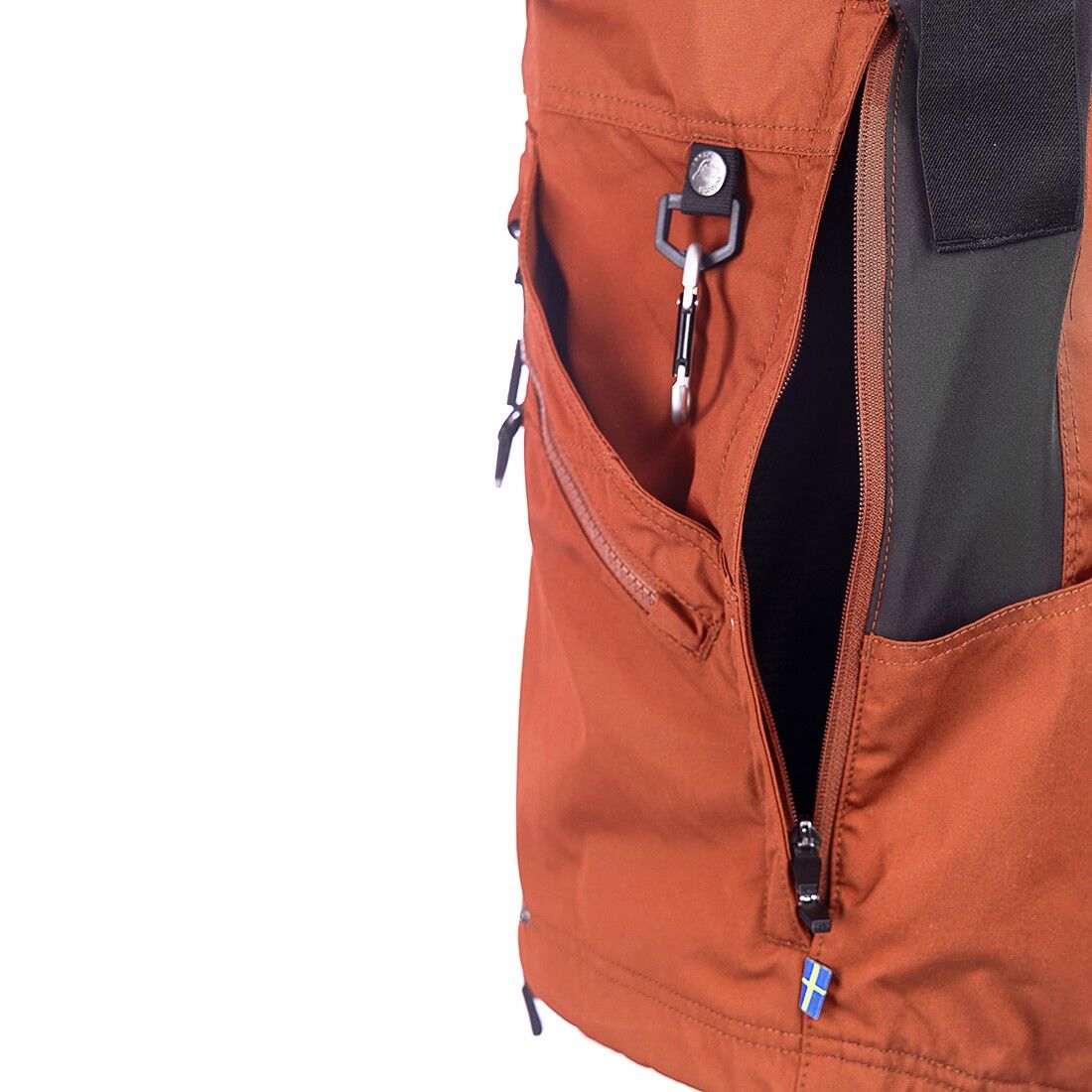 Arrak Outdoor Competition väst dam burnt orange