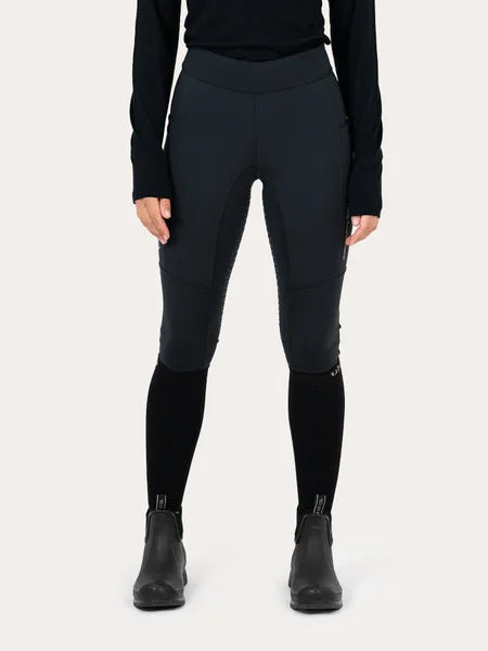 UHIP Windstopper Riding Tights Jet Black