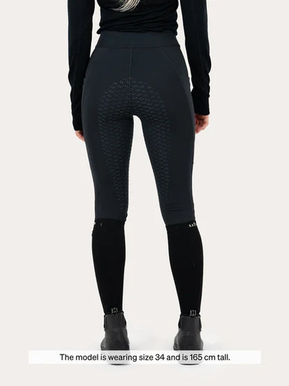 UHIP Windstopper Riding Tights Jet Black